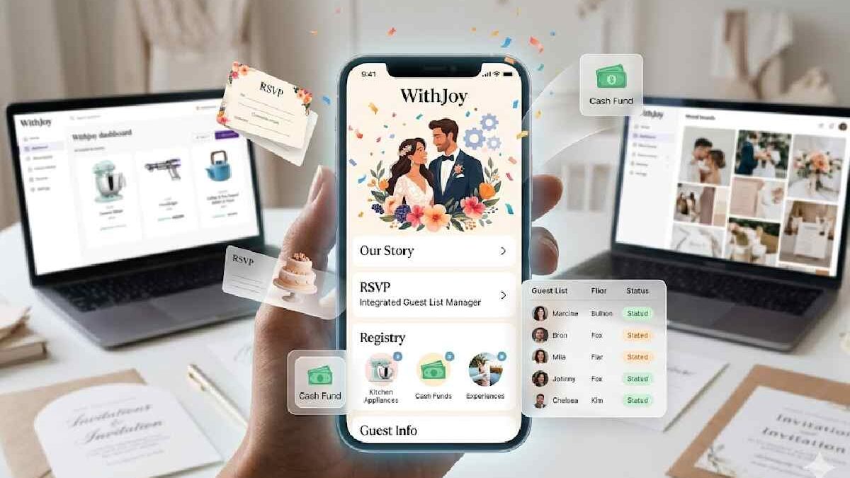WithJoy Wedding Website – Create Your Dream Wedding Site Easily