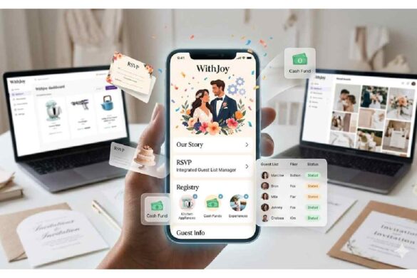 withjoy wedding website